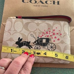 Coach wristlet.